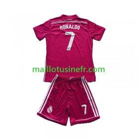 Maillot de Foot Real Madrid Cristiano Ronaldo 7 2014-2015 Extérieur Retro - Enfant